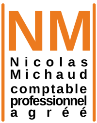 Logo NM Nicolas Michaud, comptable professionnel agr&eacute;&eacute;